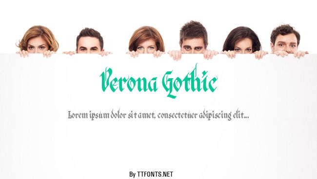 Verona Gothic example